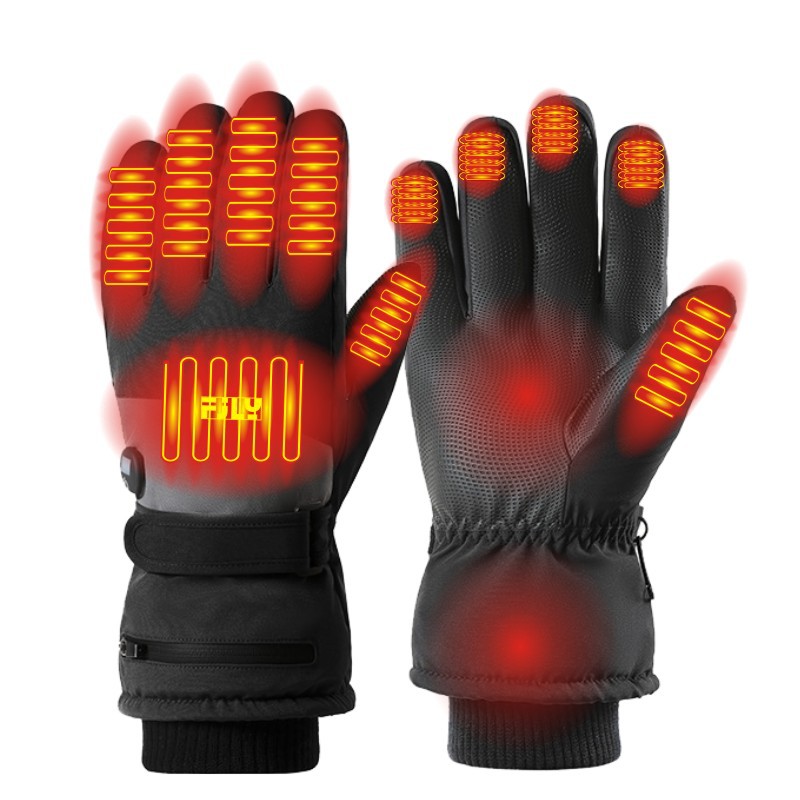 Ski Glove Waterproof - Спортивные перезаряжаемые электрические лыжные перчатки для
