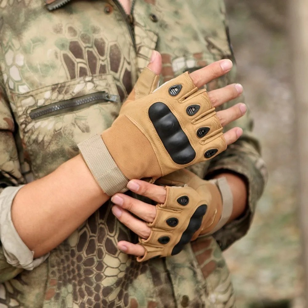 Motorcycle Glove Knuckle - Тактические перчатки с полной защитой пальцев
