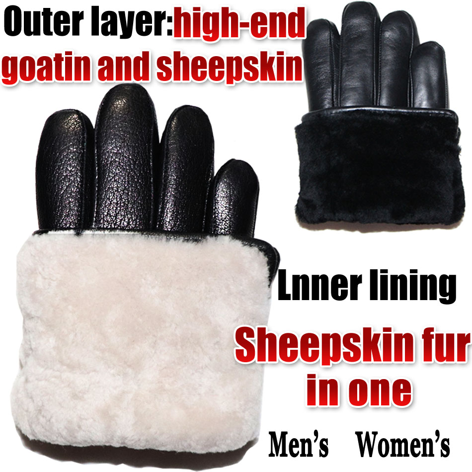 Leather Driving Glove - Мужские кожаные перчатки из оленьей кожи,