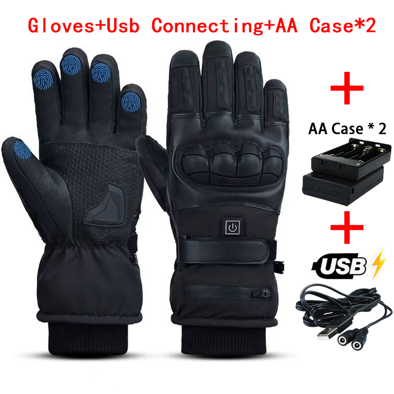 Ski Glove Waterproof - Перчатки с подогревом, грелки для рук,