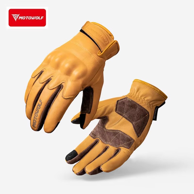 Кожаные мотоциклетные перчатки – обзор и цена Motorcycle Glove Knuckle