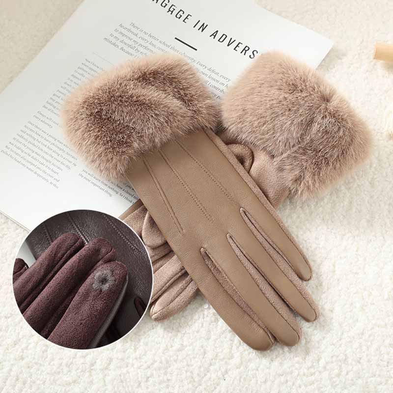 Роскошные женские зимние перча – обзор и цена Leather Driving Glove