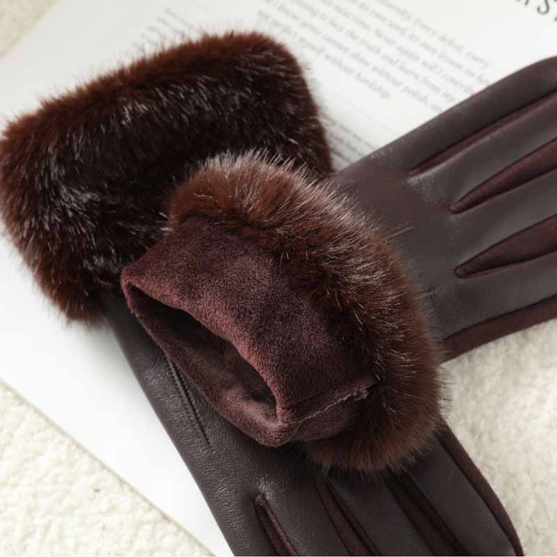 Роскошные женские зимние перча – обзор и цена Leather Driving Glove