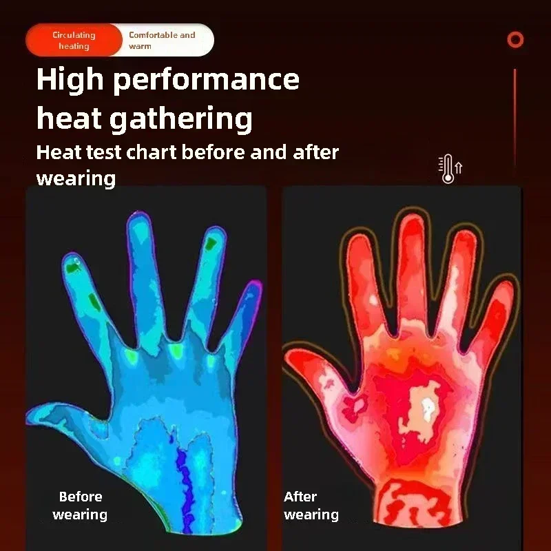 Перчатки с подогревом, грелки  – обзор и цена Ski Glove Waterproof